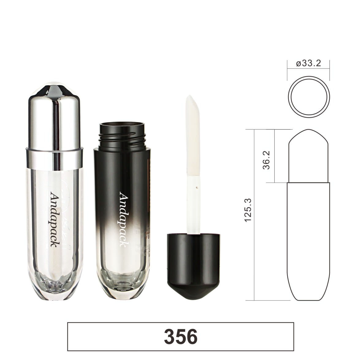 粉底遮瑕管 #356